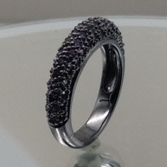 Multi-Gemstone Silver Ring - Picture 3 of 4